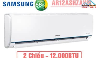 Điều hòa Samsung AR12ASHZAWKNSV/AR12ASHZAWKXSV 2 Chiều - 12000BTU (1.5HP) - Gas R410a Công nghê Digital inverter tiết kiệm điện, vận hành êm ái Làm lạnh nhanh, thoải mái dễ chịu Xuất xứ: Chính hãng Thái Lan Bảo hành: Máy 2 năm, máy nén 10 năm
