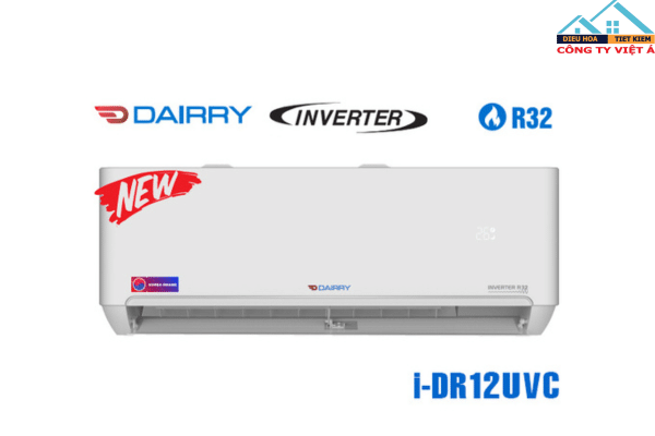 Điều hòa Dairry 1 chiều 12000BTU inverter i-DR12UVC