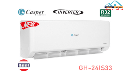 Điều hòa Casper 24000 BTU 2 chiều inverter GH-24IS33
